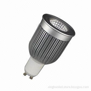 GU10 5W Warm White COB LED Spot Bulb, Original Epistar LED, 90lm/W, CE/RoHS, 2 Years Warranty